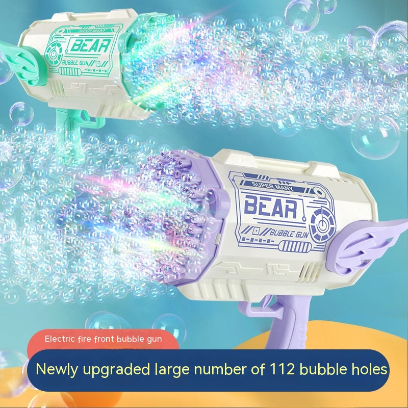 80 Holes Bazooka Bubble Machine Children's Toys