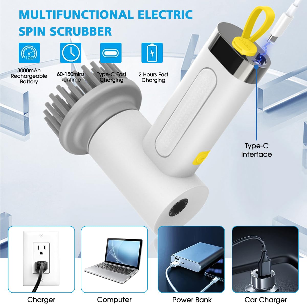 Multi functional Electric Brush